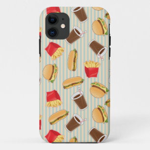 Fast Food Pattern 2 iPhone 11 Case