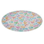 Fast food pattern 2 cutting board