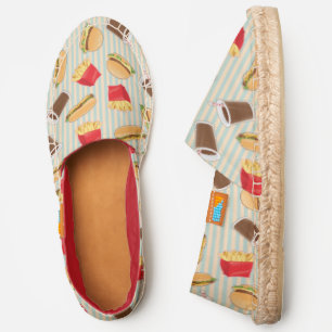 Fast Food Pattern 2 Espadrilles