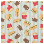 Fast Food Pattern 2 Fabric