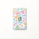 Fast food pattern 2 light switch cover