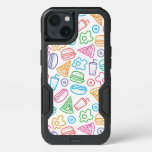Fast food pattern 2 iPhone 13 case