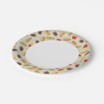 Fast Food Pattern 2 Paper Plates