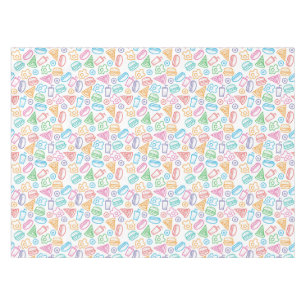 Fast food pattern 2 tablecloth