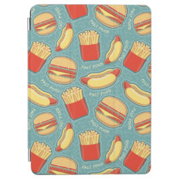 Fast Food Pattern 3 iPad Air Cover