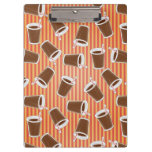 Fast food pattern clipboard