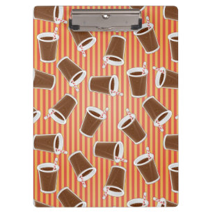 Fast food pattern clipboard