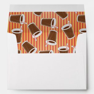 Fast food pattern envelope