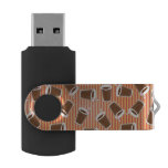 Fast food pattern flash drive