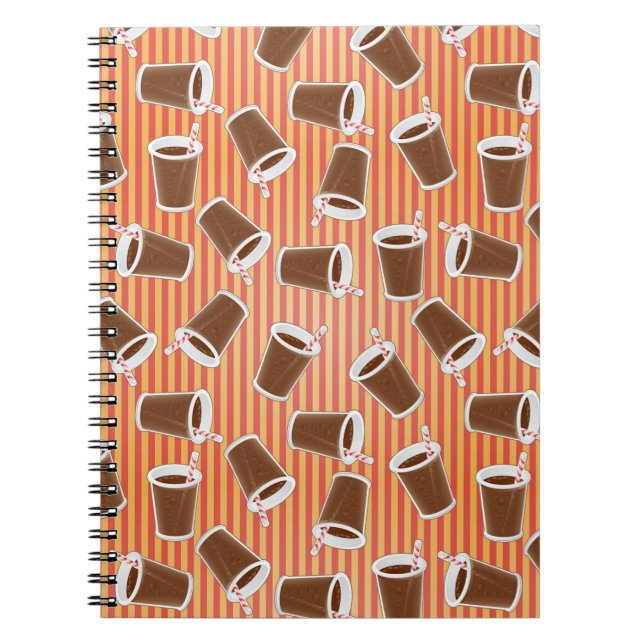 Fast food pattern notebook (Front)