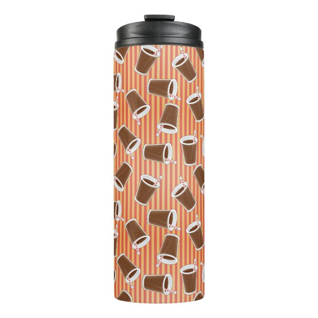 Fast food pattern thermal tumbler (Front)
