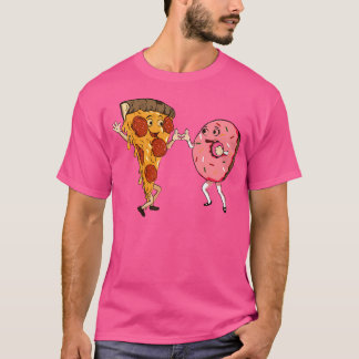 Fast Food Pizza And Donut T-Shirt