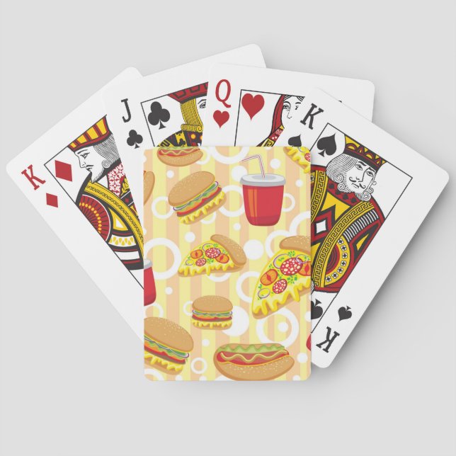 Fast Food Poker Cards (Back)
