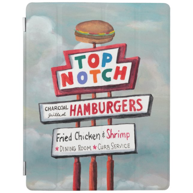 Fast Food Sign iPad Smart Cover (Front)