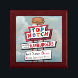 Fast Food Sign Jewelry Box<br><div class="desc">Fast Food Sign  Artist: Naomi McCavitt</div>