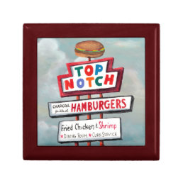 Fast Food Sign Jewelry Box