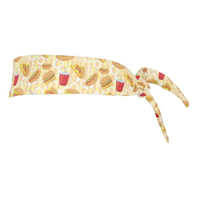 Fast Food Tie Headband (Rotate 90)