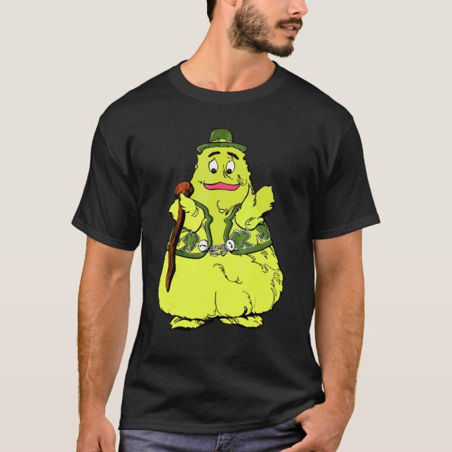 Fast Food Uncle O'grimacey Irish Retro Toys Patric T-Shirt (Front)