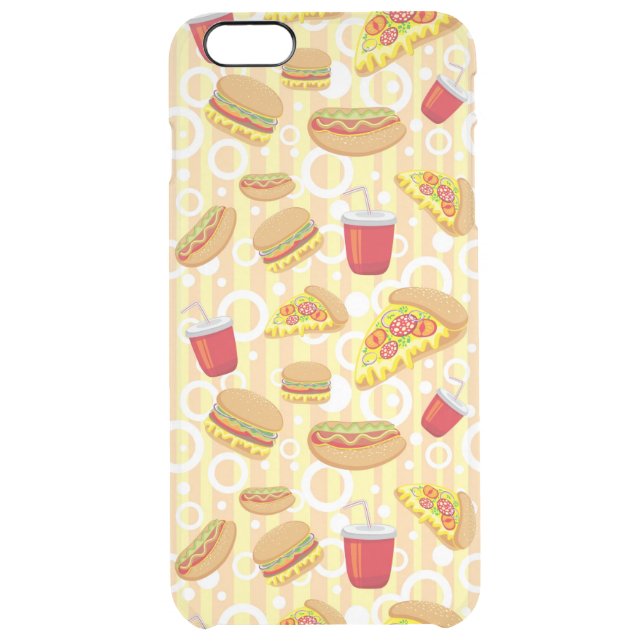 Fast Food Uncommon iPhone Case (Back)