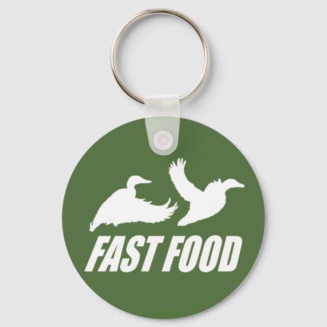 Fast food water fowl w keychain (Front)
