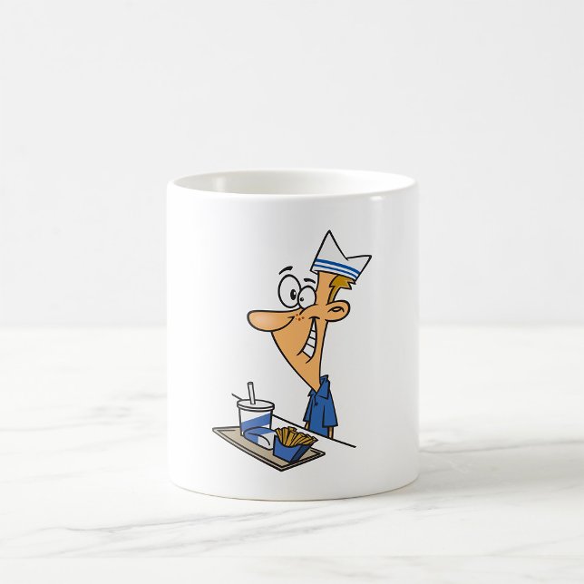 Fast Food Worker Coffee Mug (Creator Uploaded)