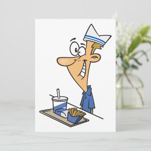 Fast Food Worker Invitation