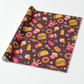 Fast Food Wrapping Paper (Unrolled)