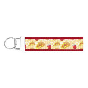 Fast Food Wrist Keychain