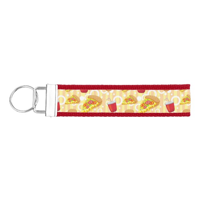 Fast Food Wrist Keychain (Keys on Left)