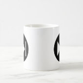 Fast Forward Button Symbol Coffee Mug (Center)