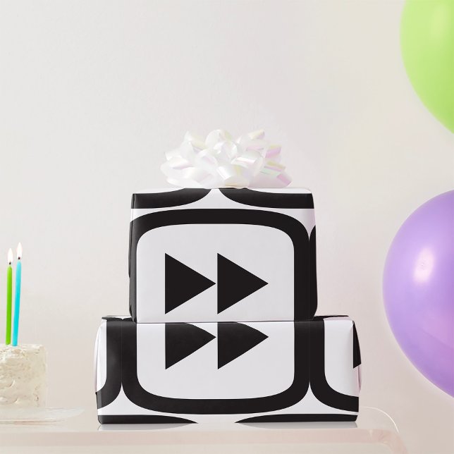 Fast Forward Icon Wrapping Paper (Creator Uploaded)