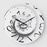 Fast Forward Time Spiral Clock at Zazzle