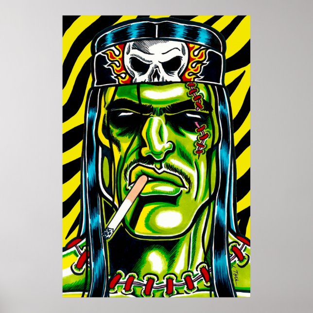 Fast Frankie™/Heavy Metal Monster Poster (Front)