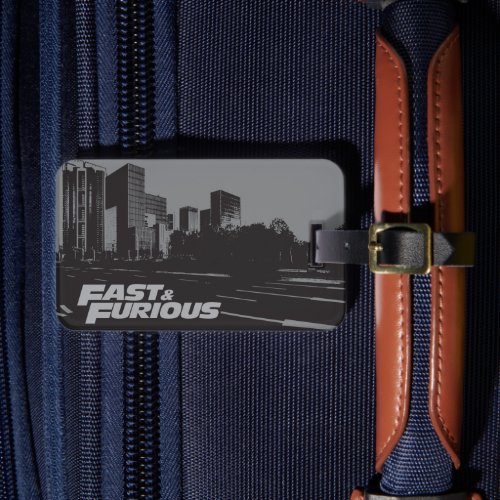 Fast  Furious  City Streets Luggage Tag