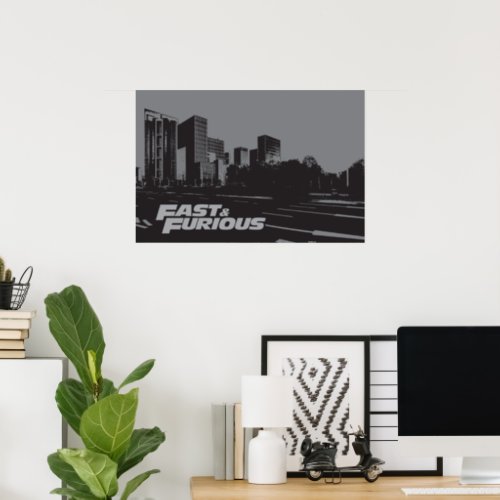 Fast  Furious  City Streets Poster