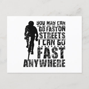 Fast Gravel Bike Postcard