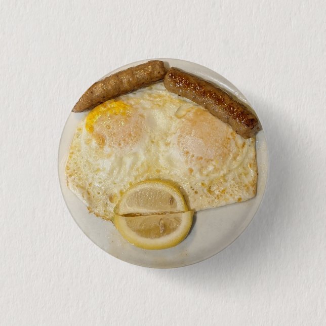 Fast KARL's Face in EGGS Button (Front)