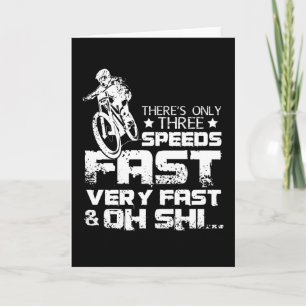 Fast Mountain Bike Card
