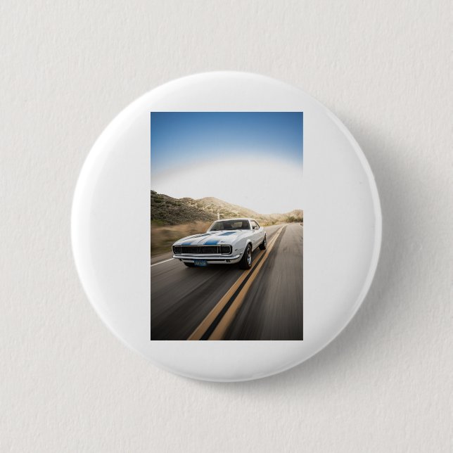 Fast muscle car button (Front)