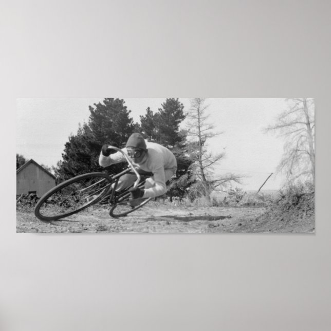 fast old bike. poster (Front)