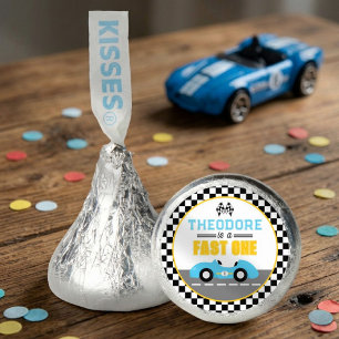 Fast One Race Car 1st Birthday Party Hershey®'s Kisses®