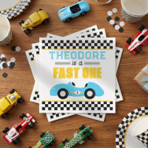 Fast One Race Car 1st Birthday Party