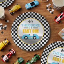 Fast One Race Car 1st Birthday Party