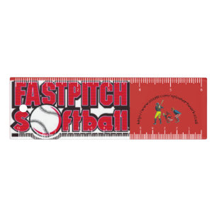 "Fast Pitch" Ruler