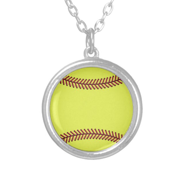 Fast Pitch Softball Necklace (Front)
