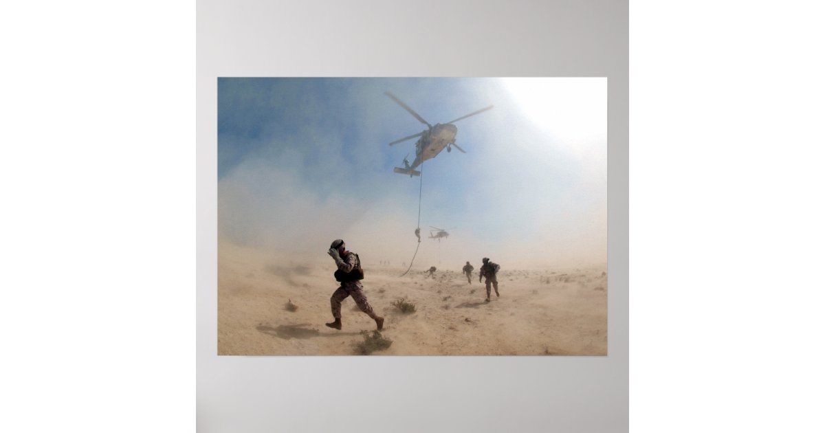 Fast Roping Poster | Zazzle