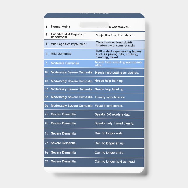 Fast Scale Badge Buddy for Hospice Nurses (Front)