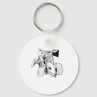 Fast Sprints Sprint Car Series Keychain