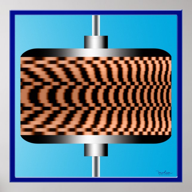 Fast Turning Disk Poster (Front)