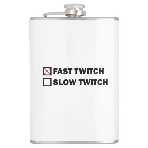 Fast Twitch Hip Flask